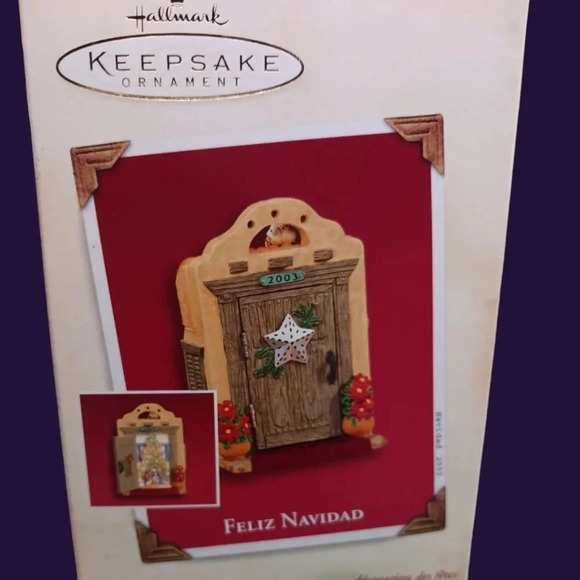 Hallmark 2003 feliz navidad tree ornament - Picture 8 of 9